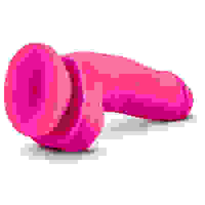 Au Natural - Bold - Beefy - 7 Inch Dildo - Pink
