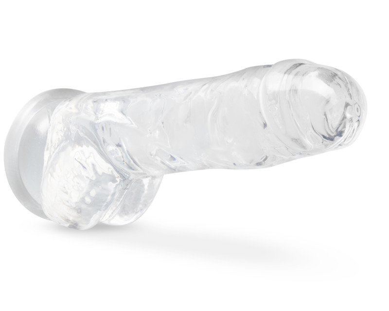 Naturally Yours - 8 Inch Crystalline Dildo - Diamond - Image 3