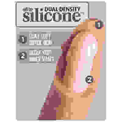 King Cock Elite Deluxe Silicone Body Dock  Kit  -  Harness and 8 Inch Dildo - Light