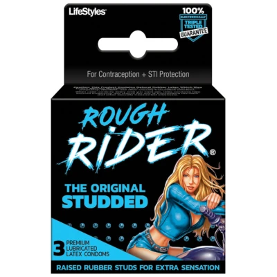 Rough Rider - Original Studded - 3 Pack