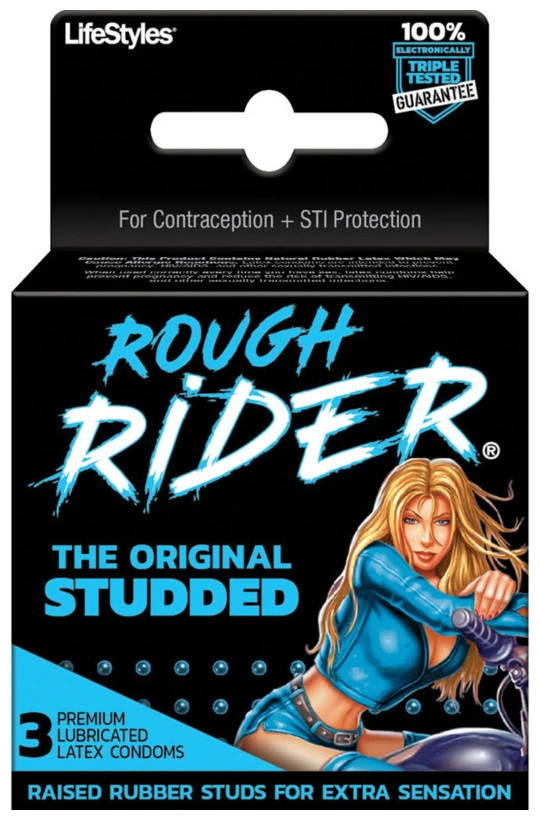 Rough Rider - Original Studded - 3 Pack
