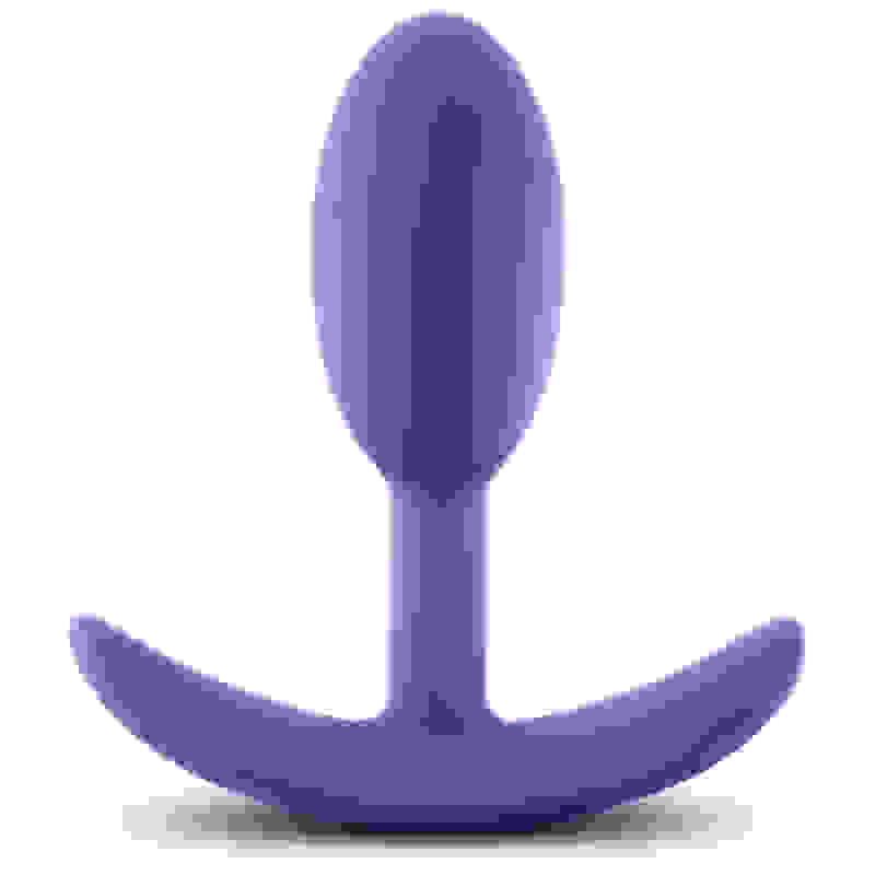Luxe - Wearable Vibra Slim Plug - Small - Purple