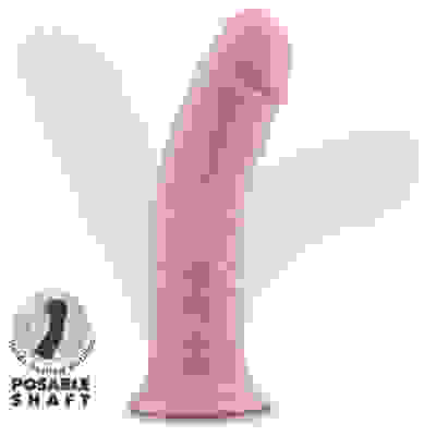 Dr. Skin Silicone - Dr. Shepherd - 8 Inch Dildo With Suction Cup - Vanilla