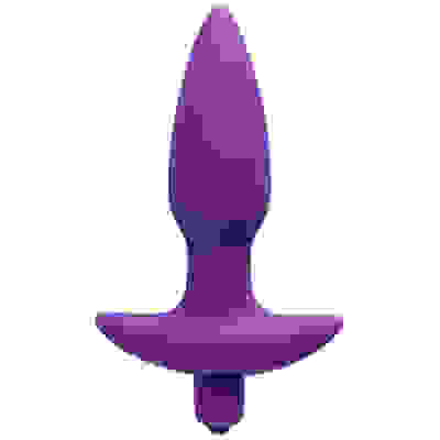 Aria Vibrating Silicone Anal Plug - Medium