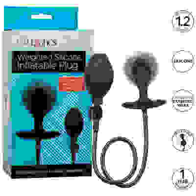 Weighted Silicone Inflatable Plug