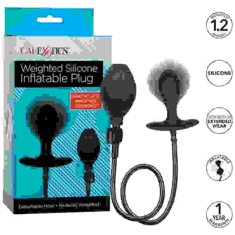 Weighted Silicone Inflatable Plug