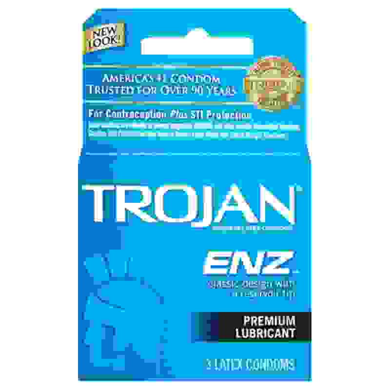 Trojan Enz Lubricated - 3 Pack