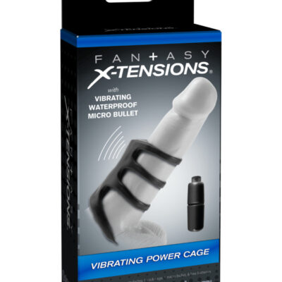 Fantasy X-Tensions Vibrating Power Cage - Black