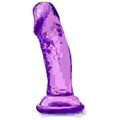 B Yours - Sweet n' Small 4 Inch Dildo With Suction Cup - Purple