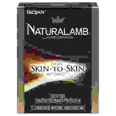 Trojan Naturalamb Luxury Condoms - 3 Pack
