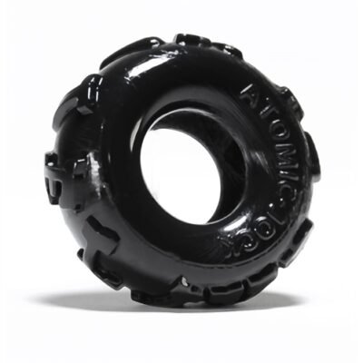 Jelly Bean Cockring Atomic Jock - Black