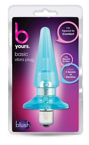 Sassy Vibra Plug - Blue - Image 2