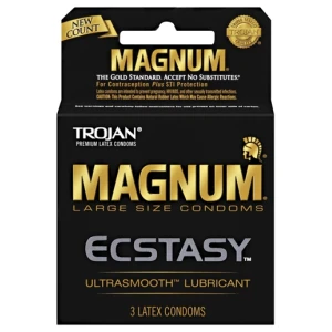 Trojan Magnum Ecstasy - 3 Pack