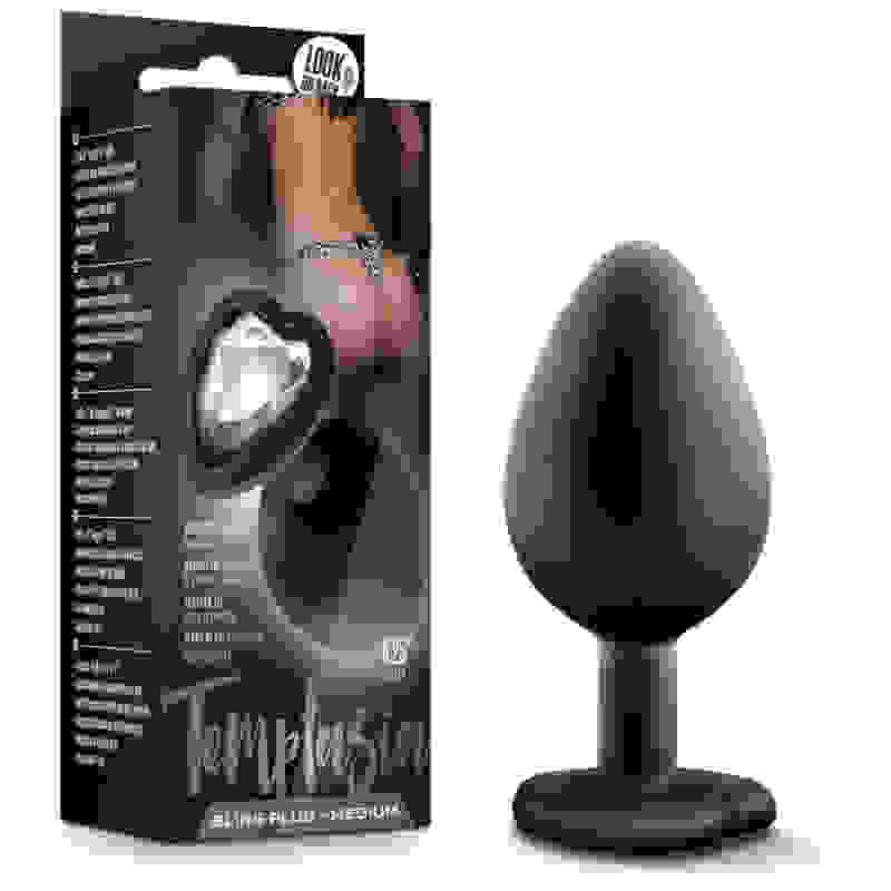 Temptasia - Bling Plug - Medium - Black