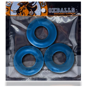 Fat Willy 3-Pack Jumbo C-Rings - Space Blue