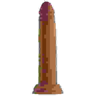 Shaft - Model J 7.5 Inch Liquid Silicone Dong - Oak