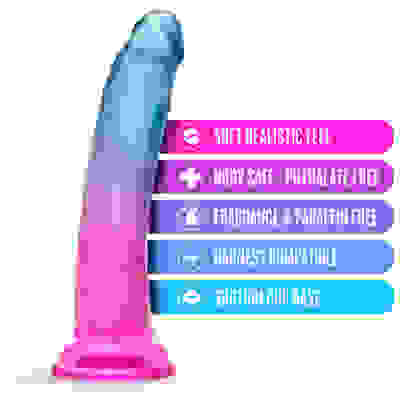B Yours - Beautiful Sky - 7 Inch Dildo - Sunset