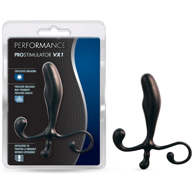 Vx1 Prostimulator Prostate Massager - Black