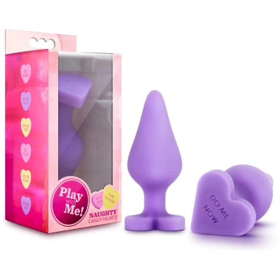 Naughty Candy Heart - Do Me Now - Purple