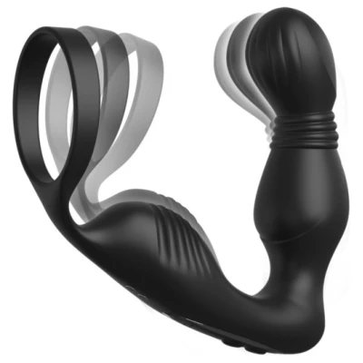 Anal Fantasy Elite Ass-Gasm P-Spot Milker - Black