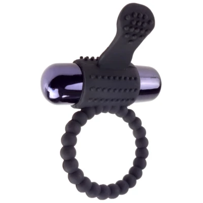 Fantasy C-Ringz Vibrating Silicone Super Ring  Black