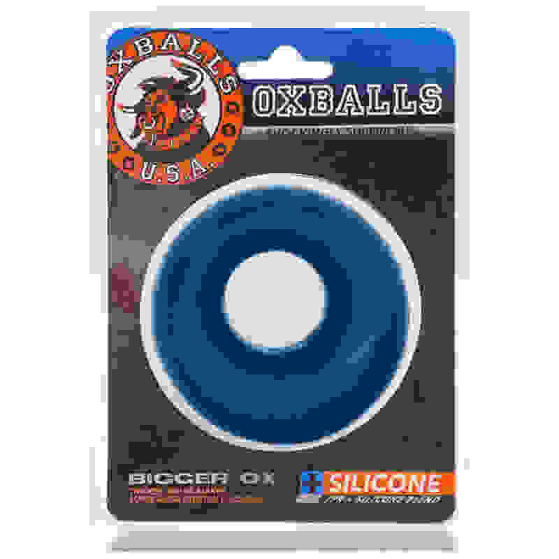 Bigger Ox Cockring - Space Blue Ice