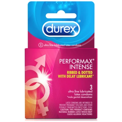 Durex Performax Intense - 3 Pack