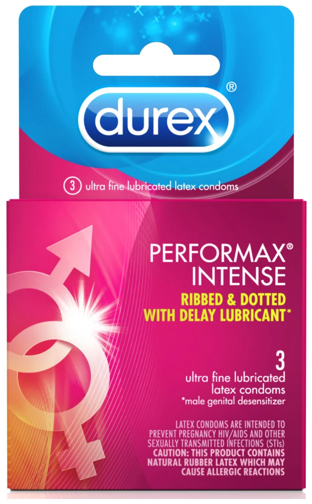 Durex Performax Intense - 3 Pack