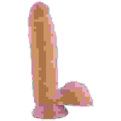 Au Naturel 7 Inch Sensa Feel Dildo - Latin