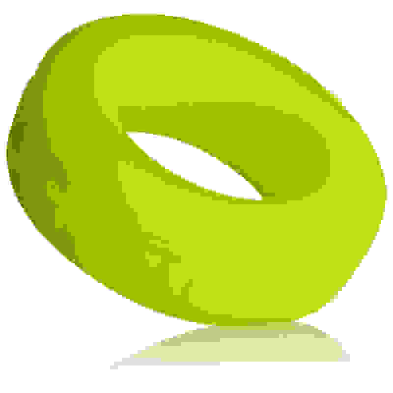 Cock T Comfort Cockring by Atomic Jock - Acid Yellow