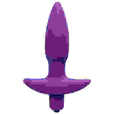 Aria Vibrating Silicone Anal Plug - Small