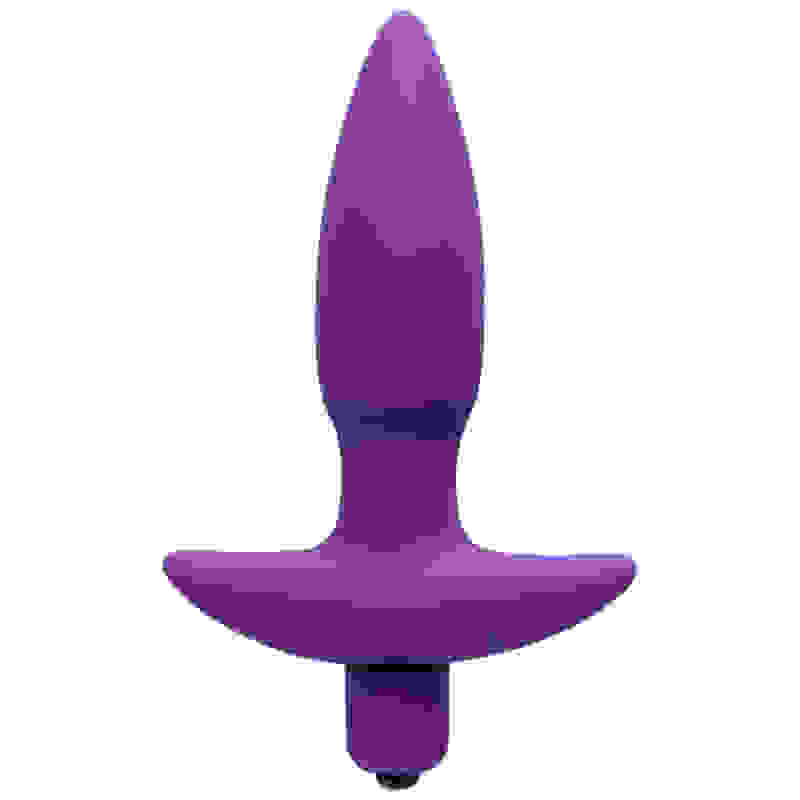 Aria Vibrating Silicone Anal Plug - Small