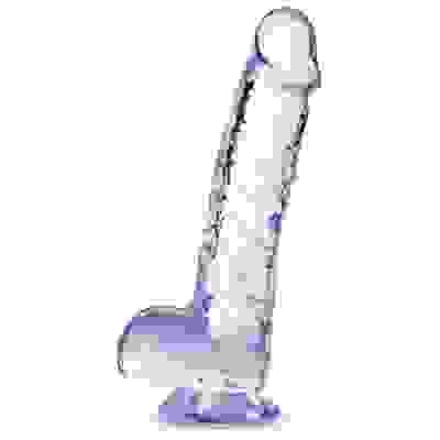 Naturally Yours - 6 Inch Crystalline Dildo -  Amethyst