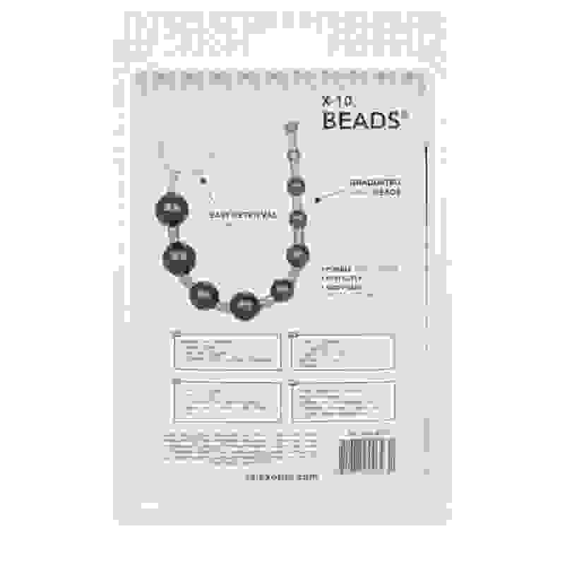 X-10 Beads - Black