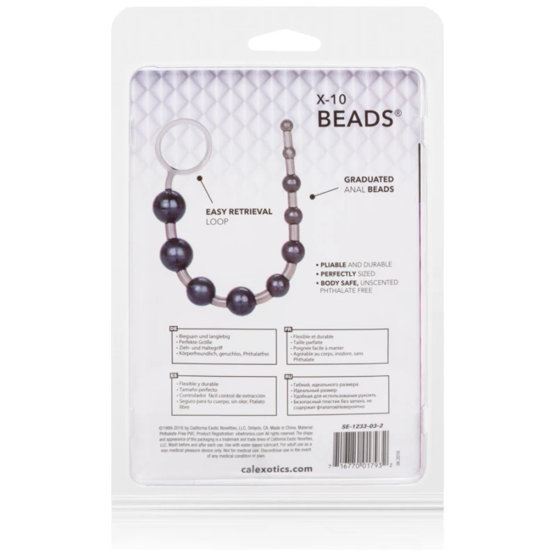 X-10 Beads - Black
