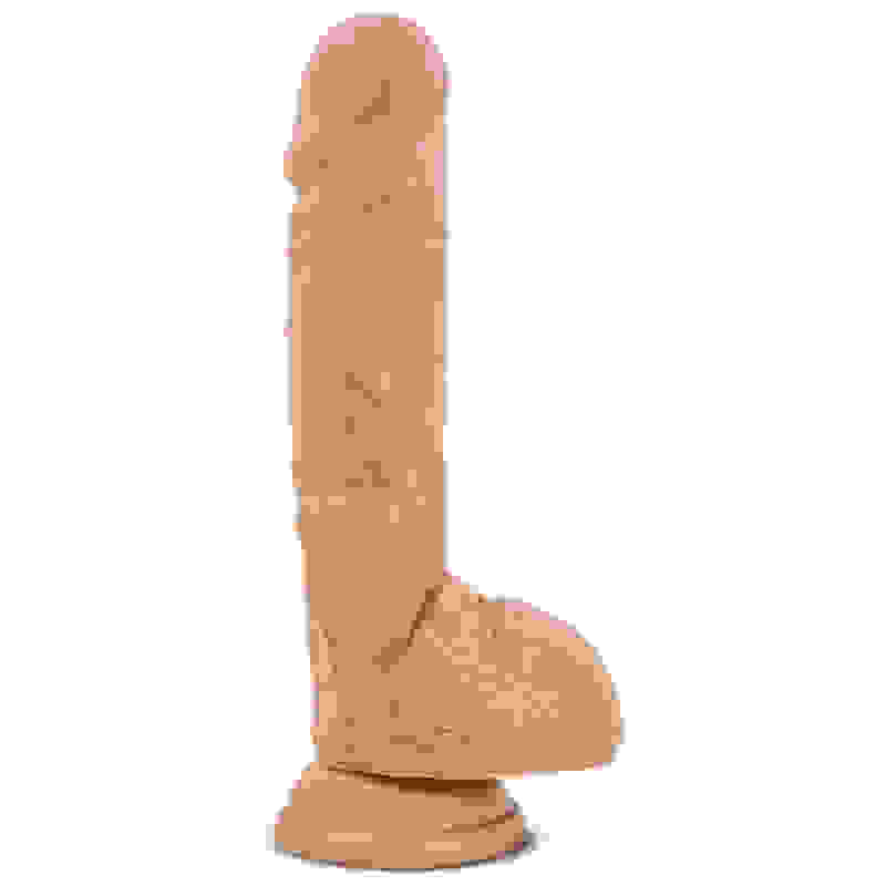 Au Naturel - Big Billy - 9 Inch Dildo - Mocha