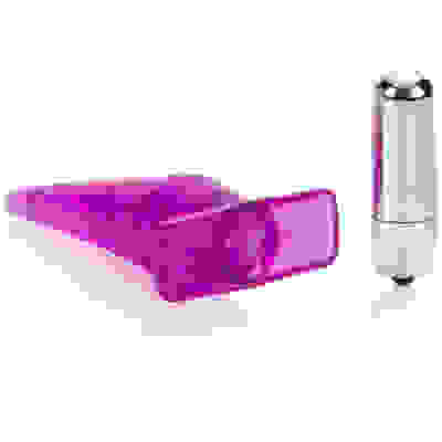 Mini Vibro Tease Slender Probe - Pink