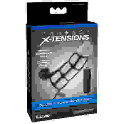 Fantasy X-Tensions Deluxe Silicone Power Cage  - Black