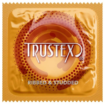Trustex Ribbed and Studded - 1000 Piece Case
