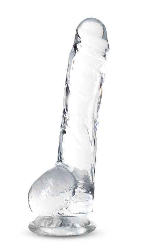 Naturally Yours - 8 Inch Crystalline Dildo - Diamond - Image 4
