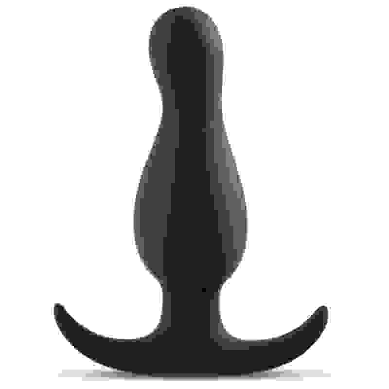 Anal Adventures Platinum - Curve Plug - Black