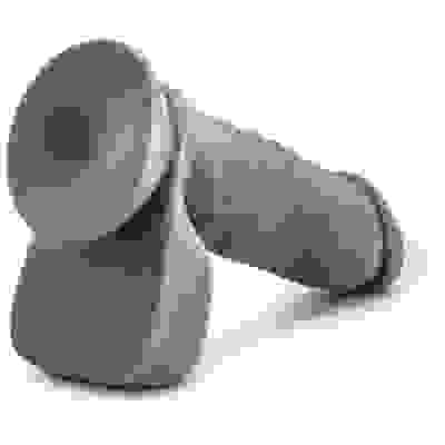 Au Naturel 8 Inch Sensa Feel Dildo - Chocolate