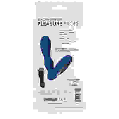 Silicone Wireless Pleasure Probe - Blue Blue