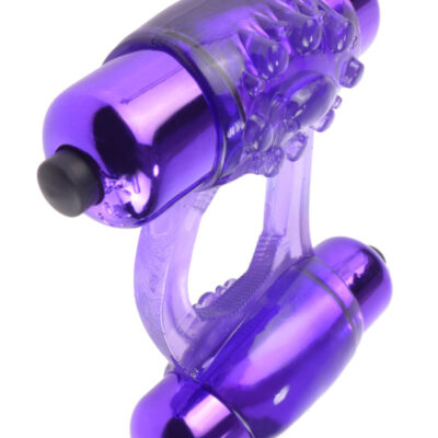 Fantasy C-Ringz Duo-Vibrating Super Ring Purple
