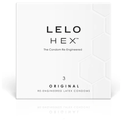 Hex Condoms Original - 3 Pack