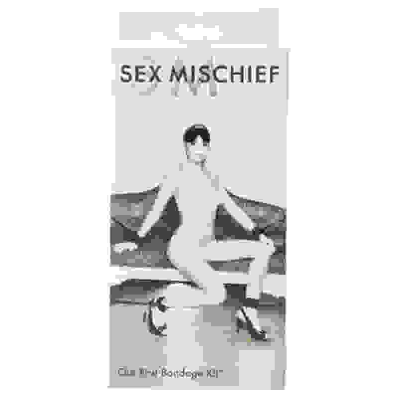 Sex and Mischief Our First Bondage Kit - Black