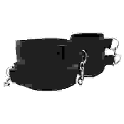 Thigh and Wrist Cuff Set - Black