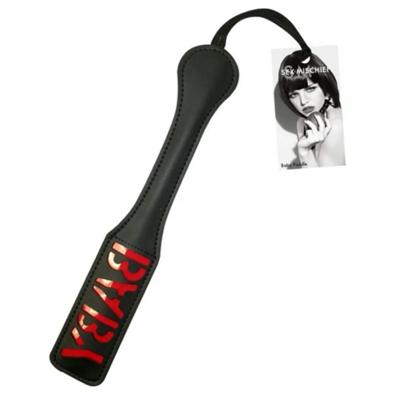 12 Inch Leather Impression Paddle - Baby