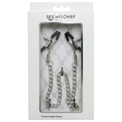 Sex and Mischief Chained Nipple Clamps
