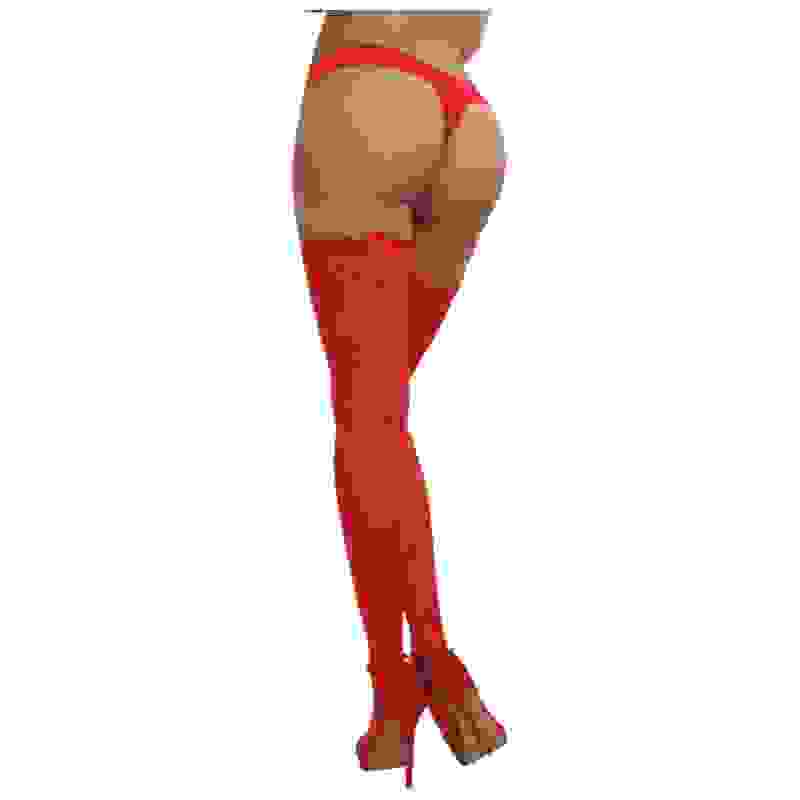 Thigh High - One Size - Red